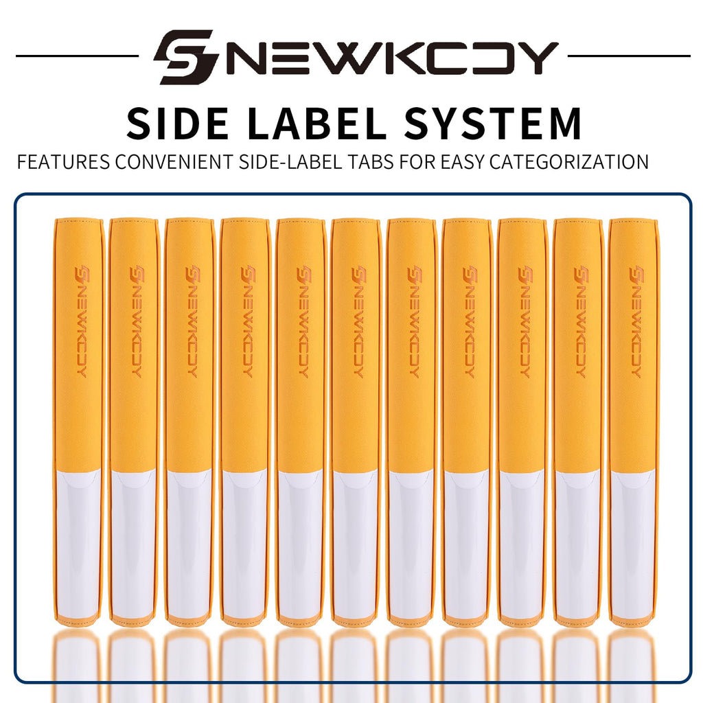 Snekdy Top loader Binder, 9 Pockets Top Loader，Holds 360 Top Loaders cards, Card binder with Sleeves for card in 3 x 4 inches color smooth Zipper PU Leather (Black)
