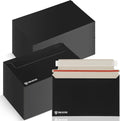 Card Shipping Envelopes 110 Pack - 7 x 4.35 Inches Trading Cards Self-Adhesive Black Mailers, Perfect Fit for Ding Defend Protectors Semi-Rigid Sleeves & Toploaders - Hobby Mailing Supplies