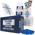 Premium Bundle Trading Card Shipping Protector with Rubber Bands | Graded Cards Protectors, Sports Trading Card Shipping Supplies Packaging, TCG Baseball Cards Shippings Shield.