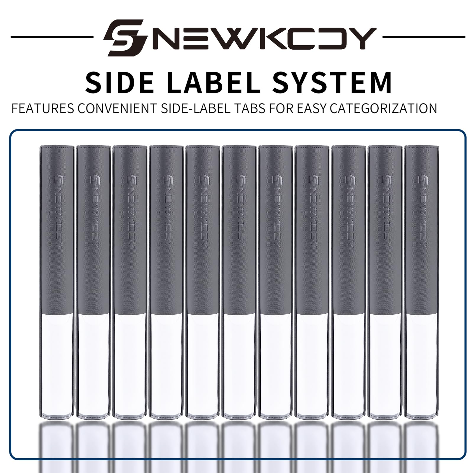 Snekdy Top loader Binder, 9 Pockets Top Loader，Holds 360 Top Loaders cards, Card binder with Sleeves for card in 3 x 4 inches color smooth Zipper PU Leather (Black)