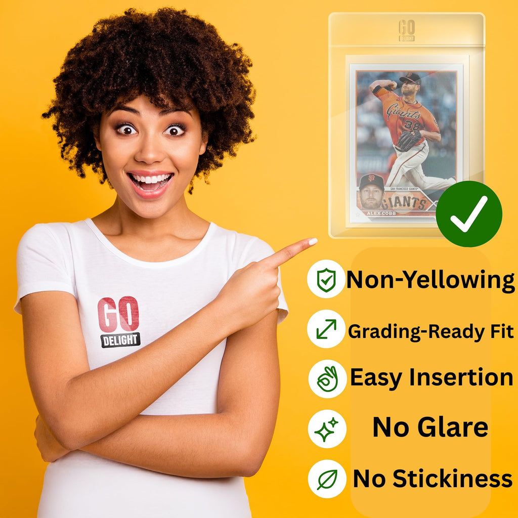 Semi Rigid Card Holders & Sleeves for PSA Trading Card Grading Submission