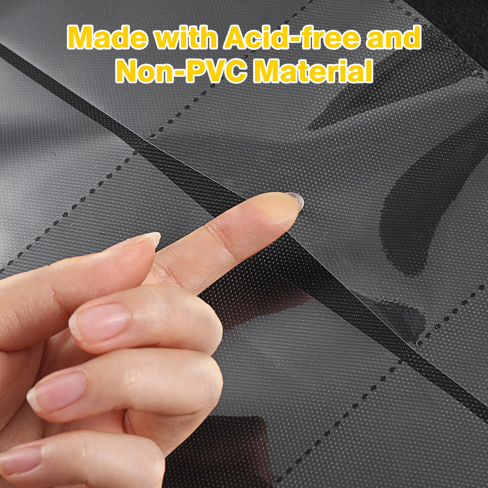 Toploader Binder, Holds 360 Toploader, 100 Toploaders INCLUDED, 9-Pocket PU Cover Top Loader Binder for 3" x 4" Rigid Toploaders, Ringless Double-Sided Toploader Card Binder for TCG, Sport Cards