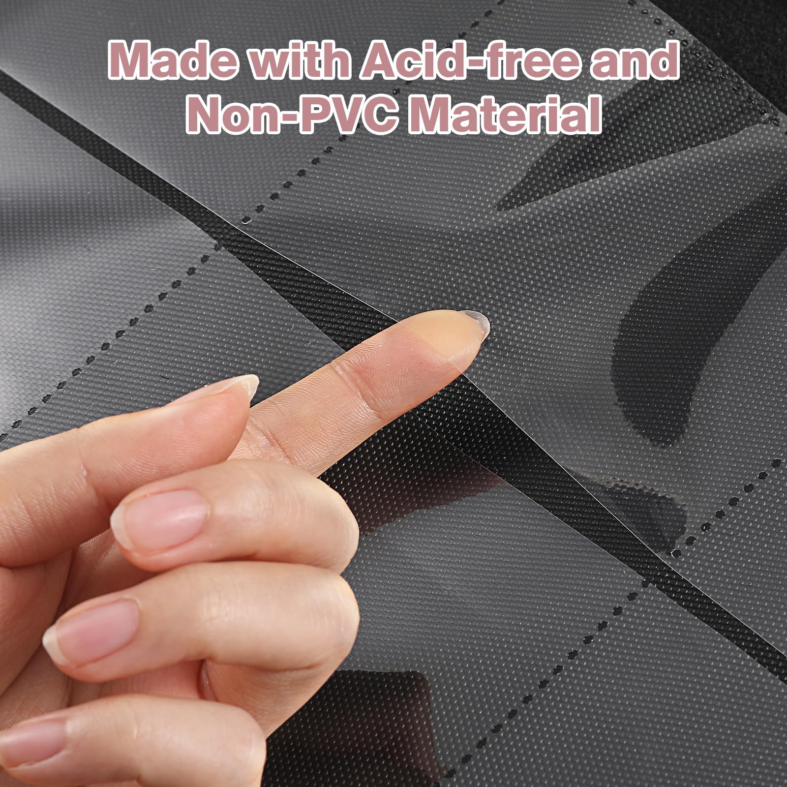 Toploader Binder, Holds 360 Toploader, 100 Toploaders INCLUDED, 9-Pocket PU Cover Top Loader Binder for 3" x 4" Rigid Toploaders, Ringless Double-Sided Toploader Card Binder for TCG, Sport Cards
