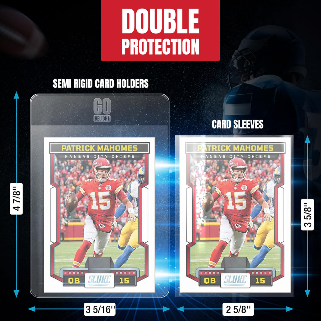 Semi Rigid Card Holders & Sleeves for PSA Trading Card Grading Submission