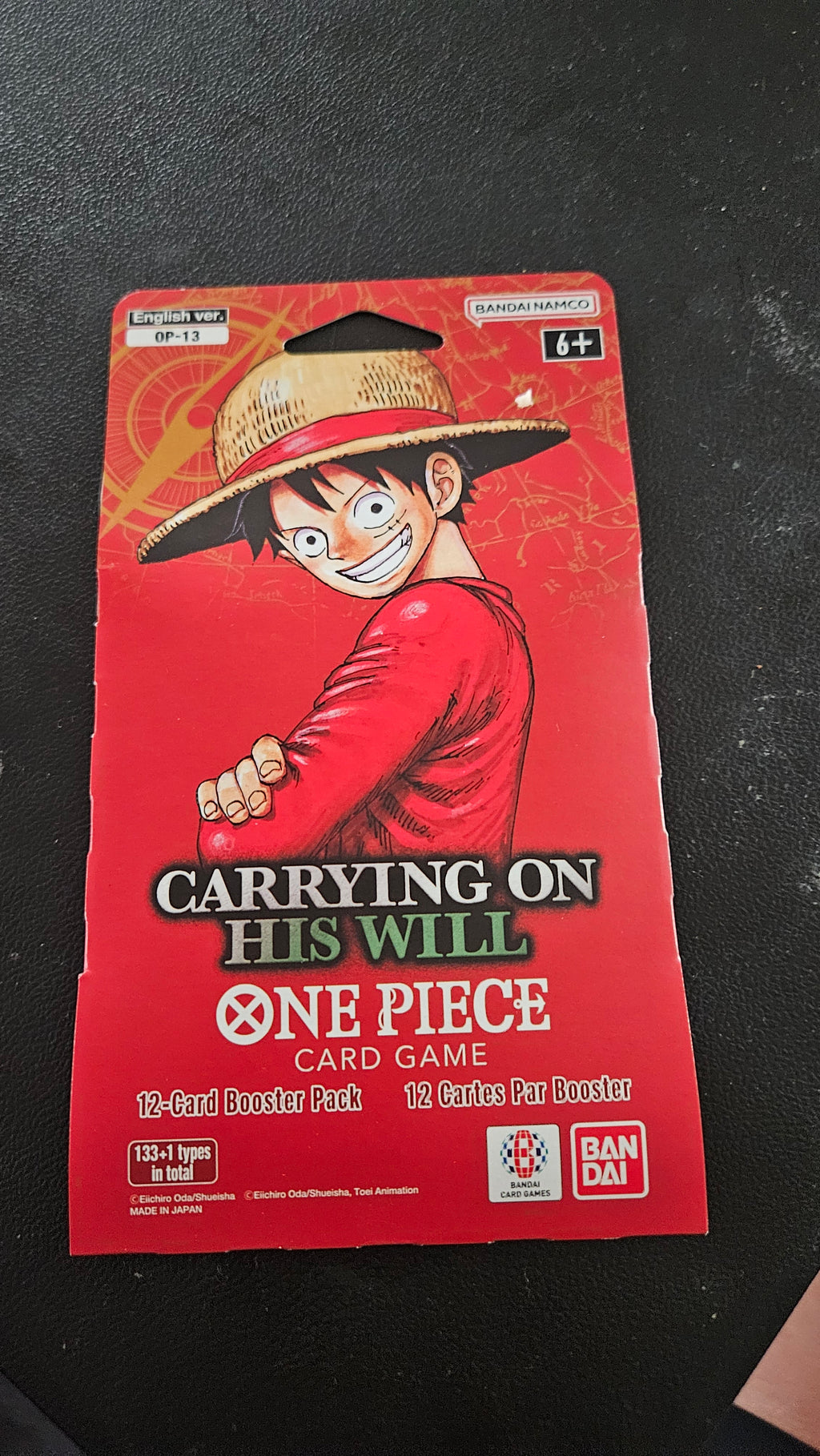 Carrying on His Will Sleeved Booster Pack